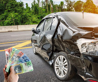 Get cash for accident cars – sell your damaged black sedan for quick cash today.