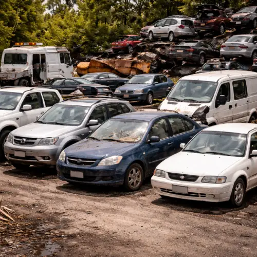 Car removal service collecting old and damaged vehicles in Vaucluse
