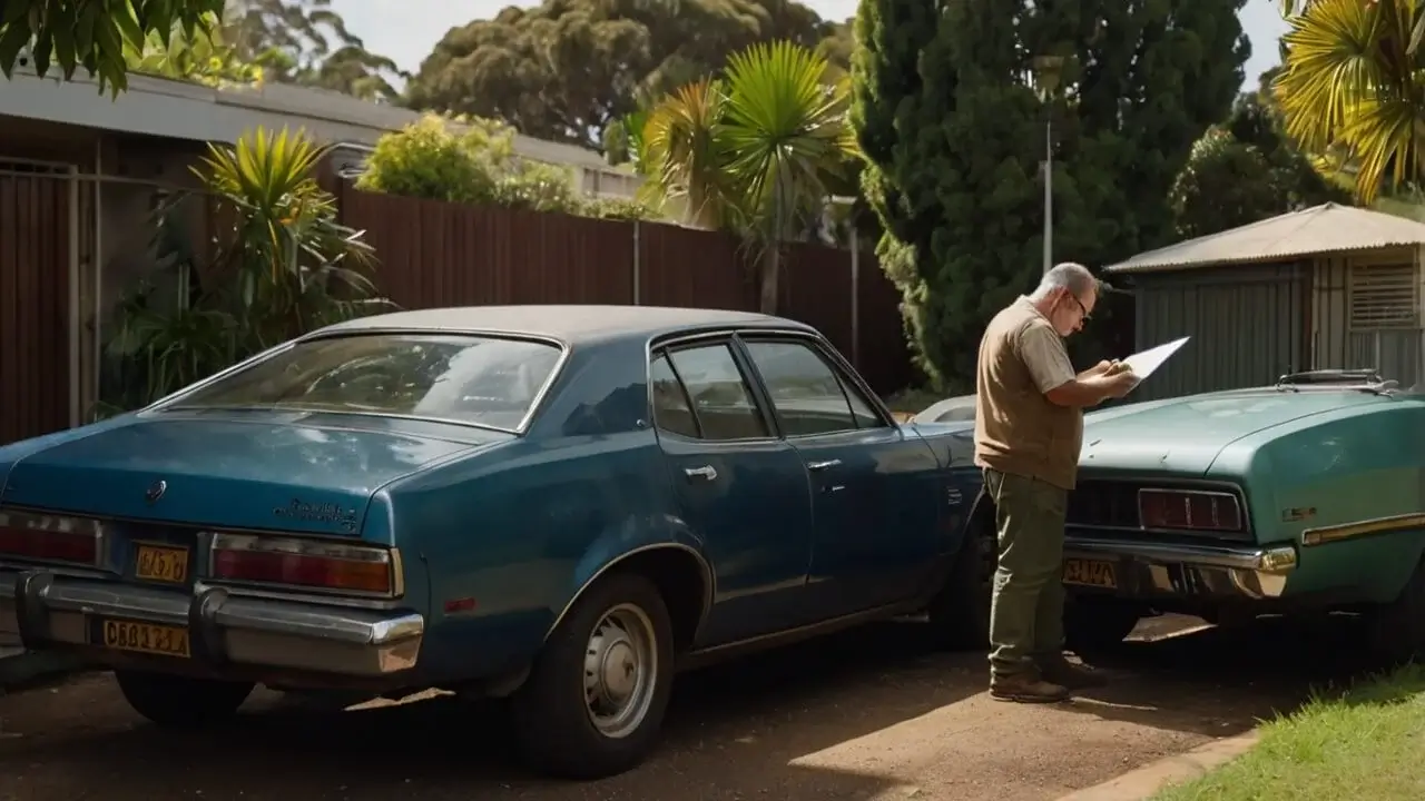 Vehicle inspection before cash for cars removal in Sydney