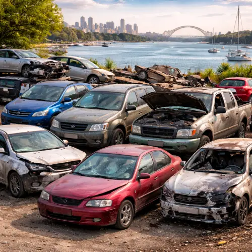 Damaged, wrecked and non-running vehicles in Watsons Bay collected for cash for cars service