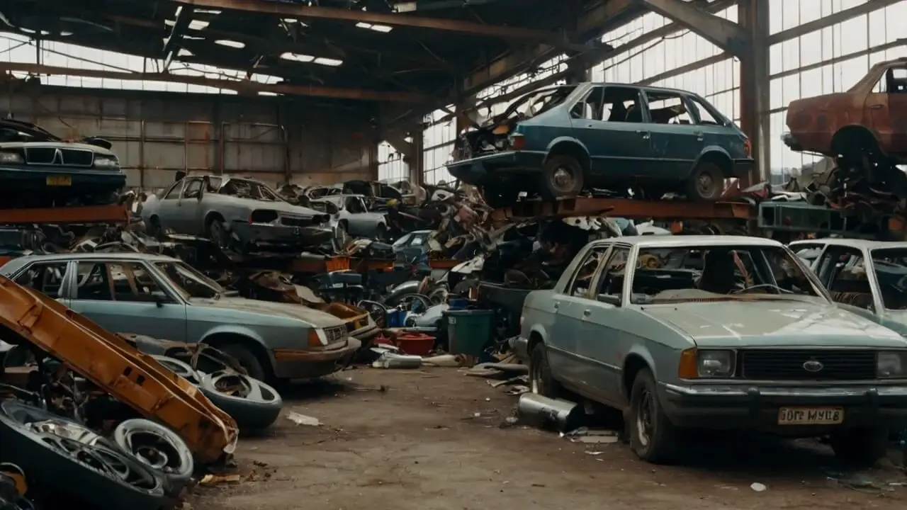 Eco-friendly car recycling facility in Sydney