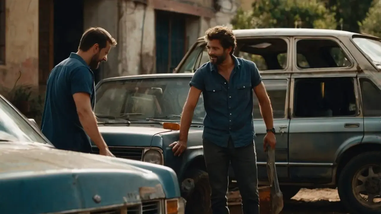 Trusted cash for cars team assisting a vehicle owner